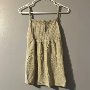 Faded Glory Cream Camisole Top Size Large (12-14)